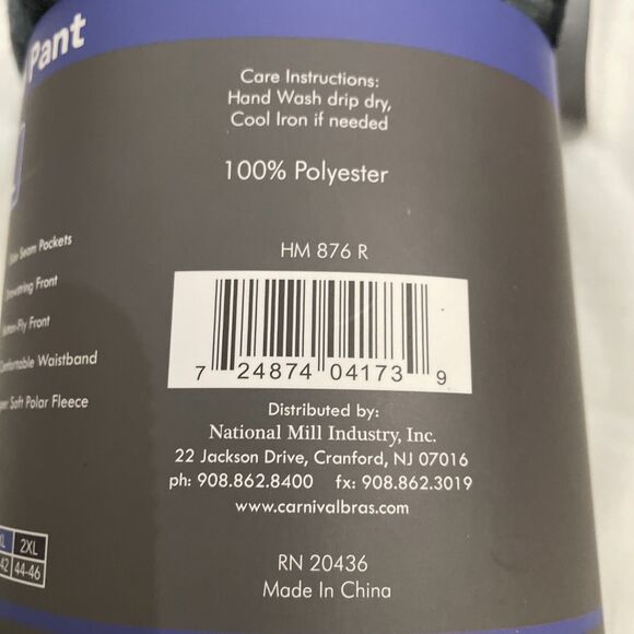 Rugged Frontier Mens Size XL Plaid Fleece Loungewear Sleep Pant NEW - Picture 7 of 8